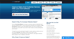 Desktop Screenshot of gotlivechat.com